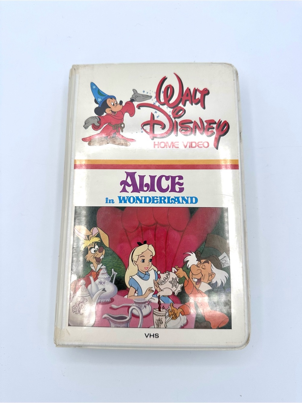 Alice in Wonderland VHS Clamshell Walt Disney Home Video